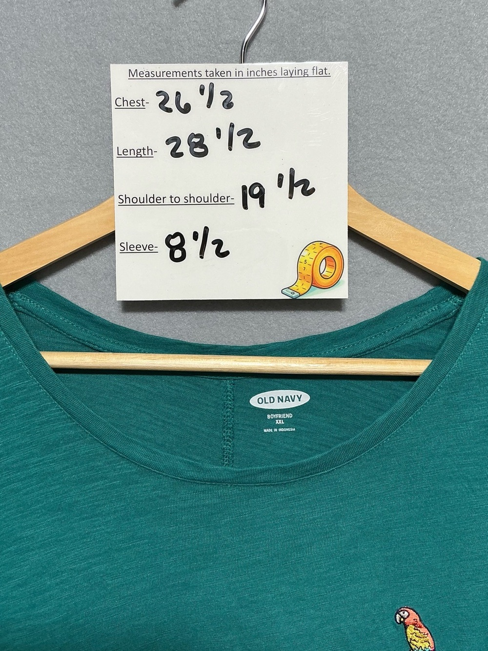 Old Navy Women’s Everyday & Boyfriend Neck Short Sleeve T-Shirt 3 Piece XXL - Picture 6 of 14